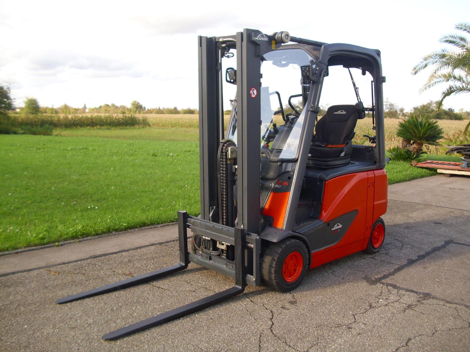 Linde E16PH-02 TRIPLEX - SEITENSCHIEBER - UVV NEU