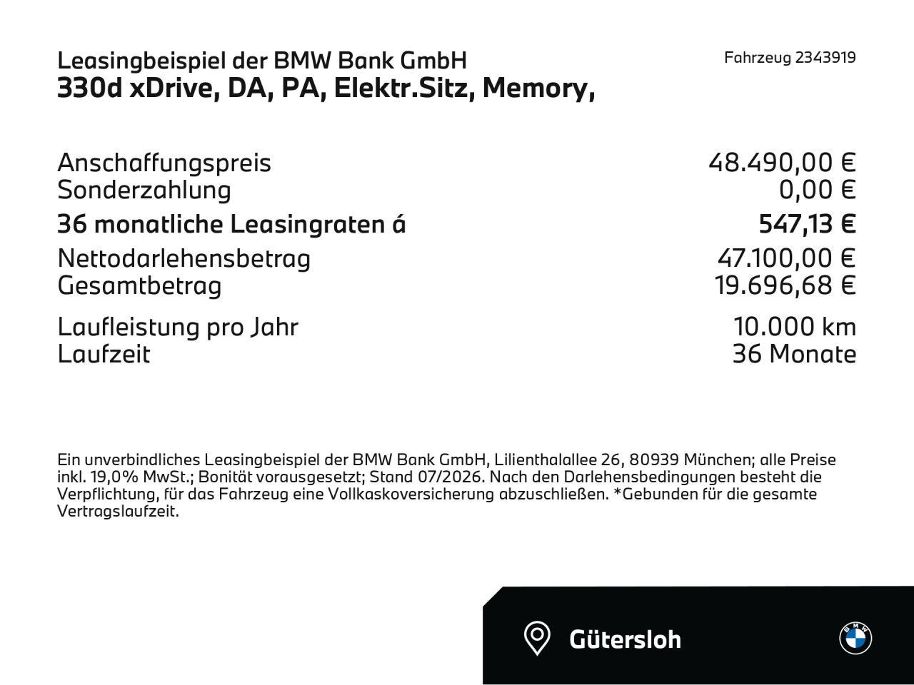 BMW 330 - Bild 2