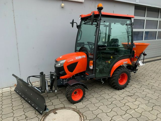 Kubota BX-231  für den Winterdienst m. StVZO