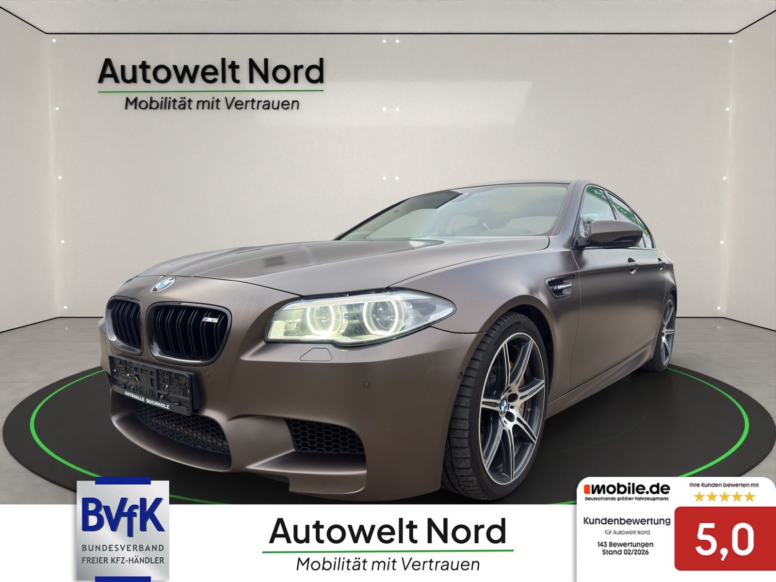 BMW M5 Competition~LED~HUD~MASSAGE-SITZE~ALCANTARA D