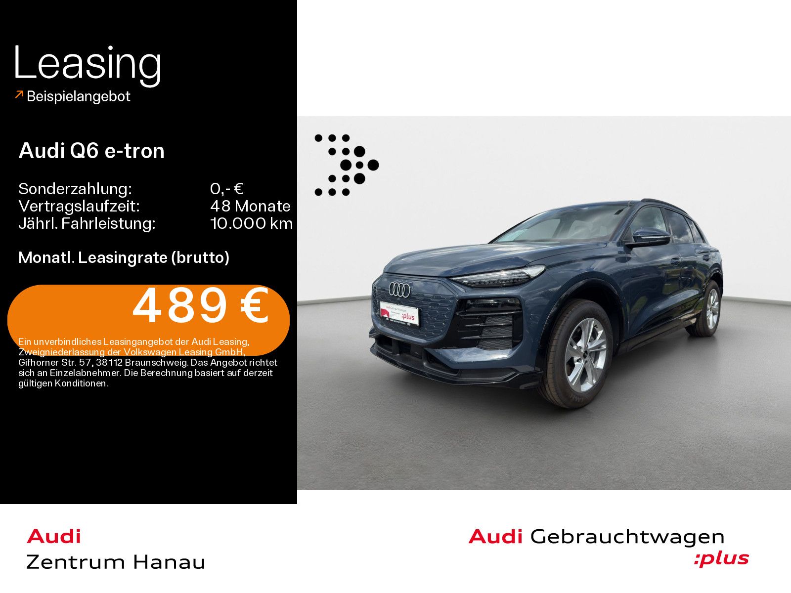 Audi Q6 e-tron advanced*0,25%*LED*SHZ*PDC*NAVI