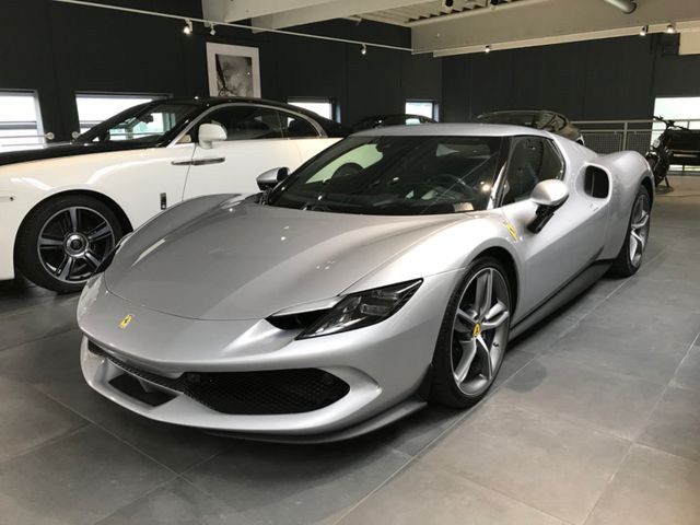 Ferrari 296 GTB Argento Silver NEW Carbon 2024 Navi LED