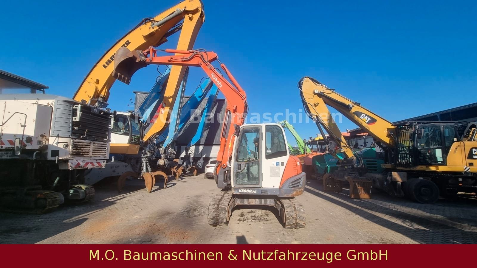 Fahrzeugabbildung Kubota KX 080-3 / SW / Hammerline /