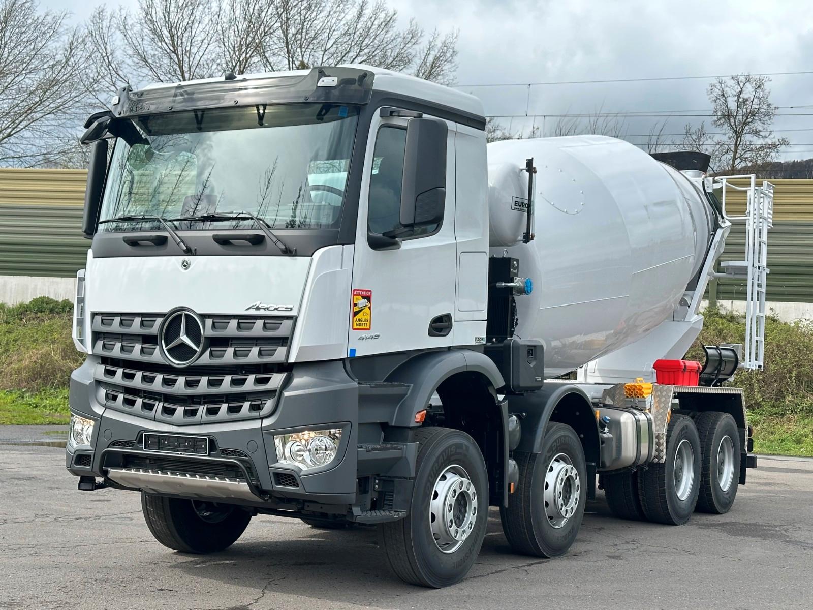 Mercedes-Benz 4145 8X4 EuromixMTP EM 10 Fahrmischer