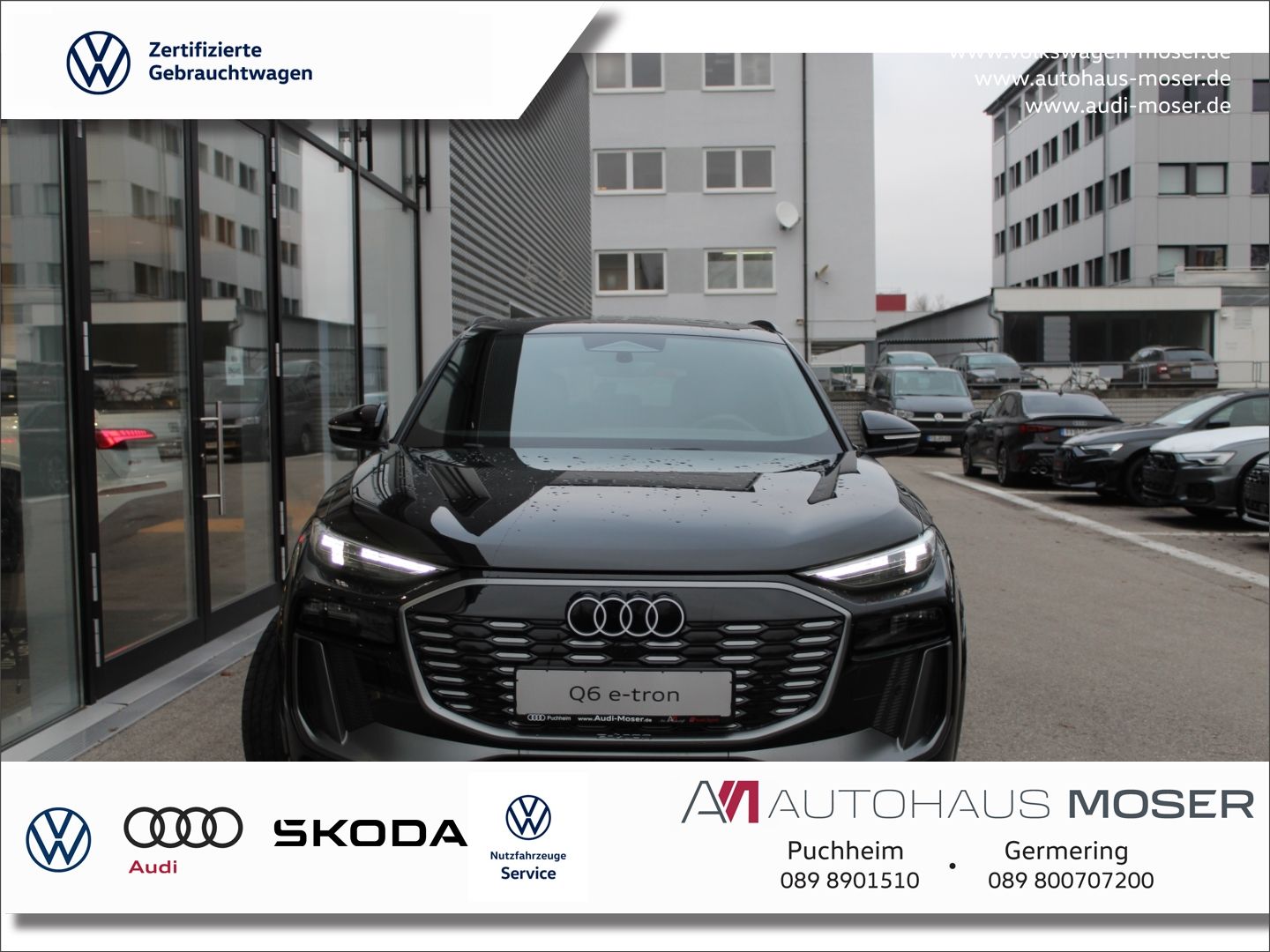Q6 e-tron Perf S-Line AHK*Tech+Leder'*360*Assist