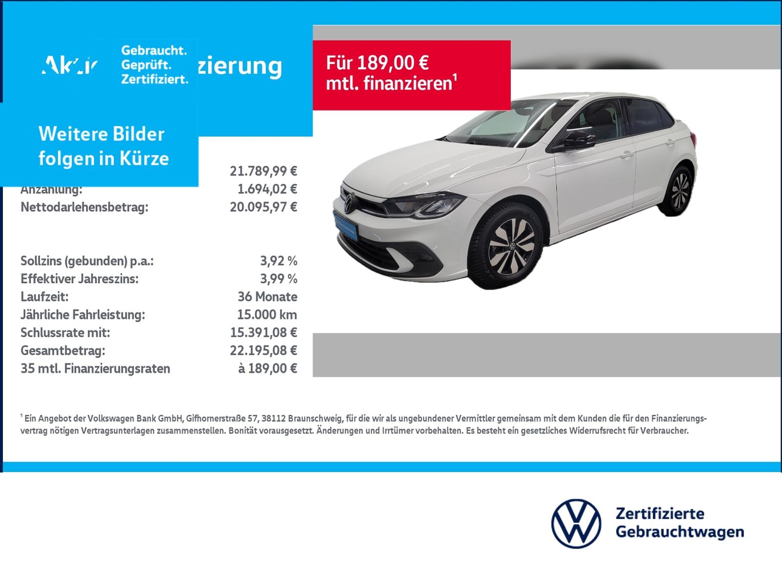Volkswagen Polo 1.0 TSI Goal DSG  Klima, NAVI, LED, AHK