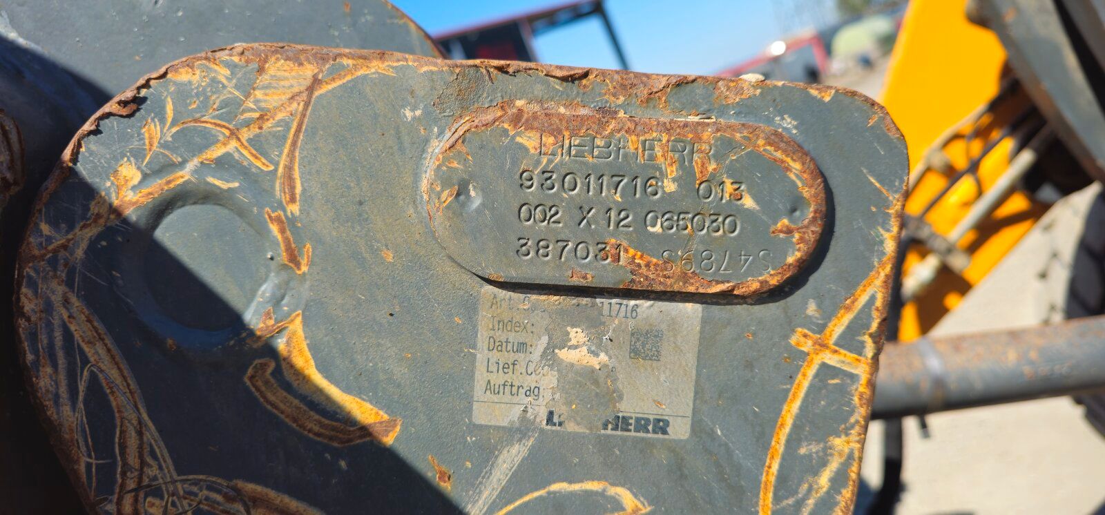 Fahrzeugabbildung Liebherr L 526 Radlader Kabelbrand