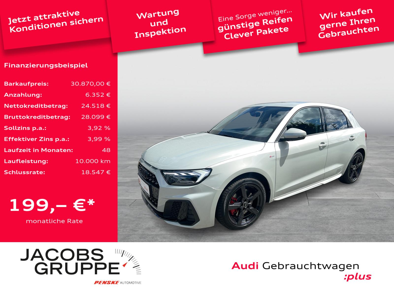Audi A1 Sportback 40TFSI S line/Black+/ACC/Navi+/LED/