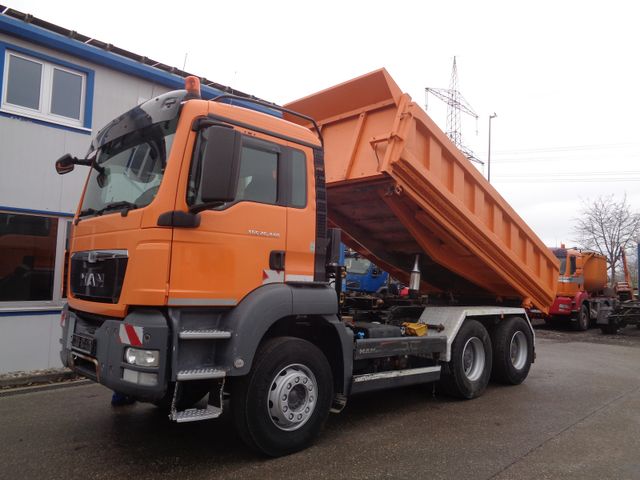 MAN TGS 26.440 6x4 Absetzer + 3-S-Kipper