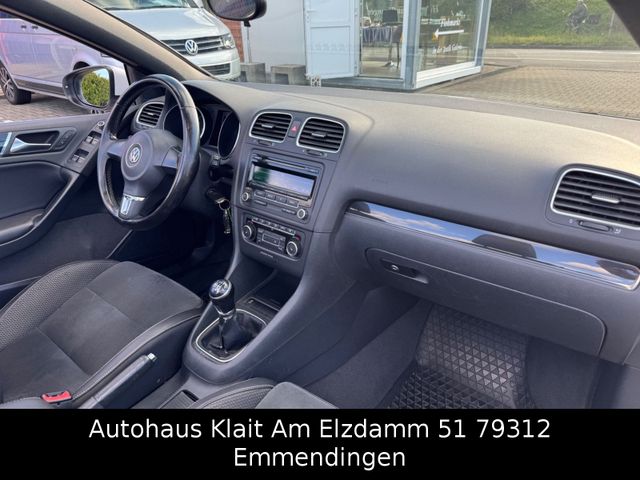 Fahrzeugabbildung Volkswagen Golf VI Cabriolet Basis BMT