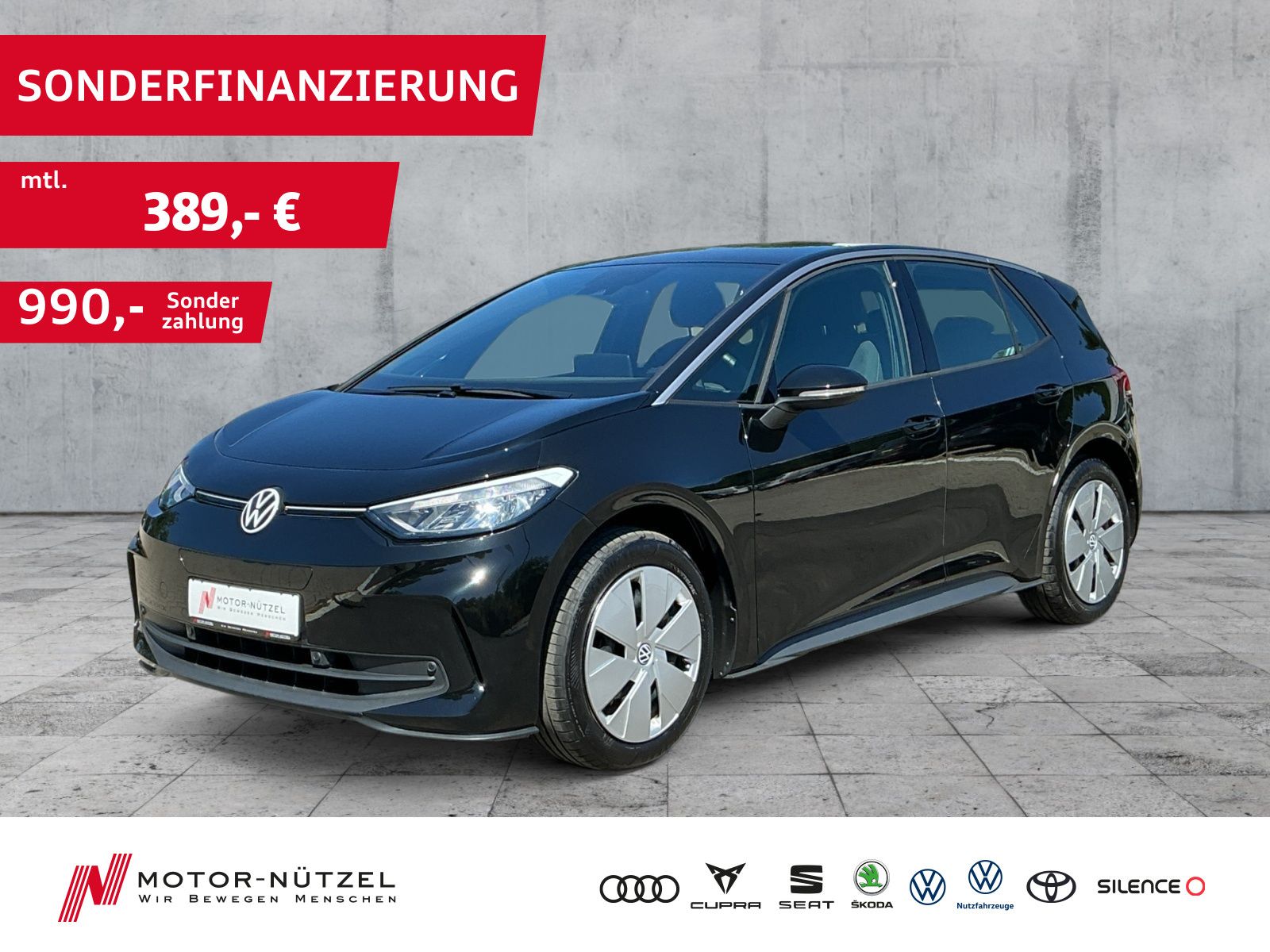 Volkswagen ID.3 150 kW PRO LED+NAV+APP+ACC+SHZ+2xPDC+DAB
