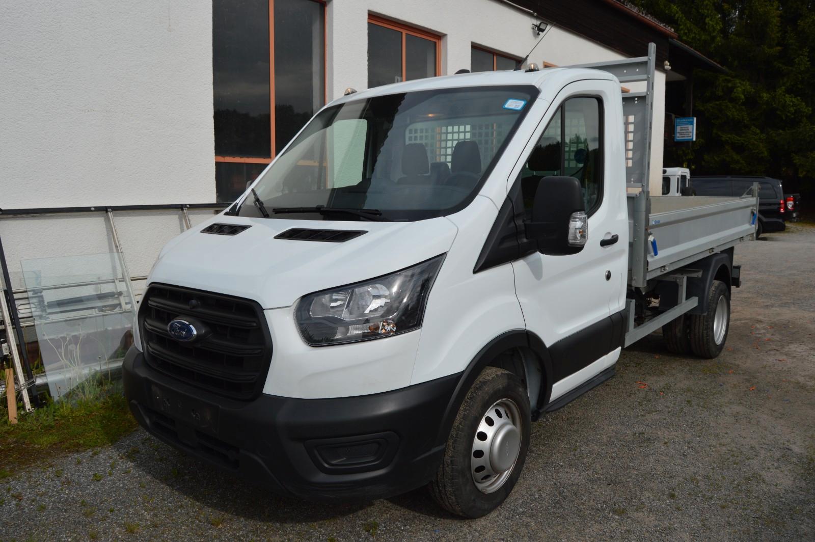 Ford 2 X Transit Pritsche 350 L2 Zwillingb. Kipper
