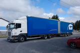 Scania R440 PDE / TANDEM / ZESTAW PRZESTRZENNY 120m3 / - Tieflader Tandem