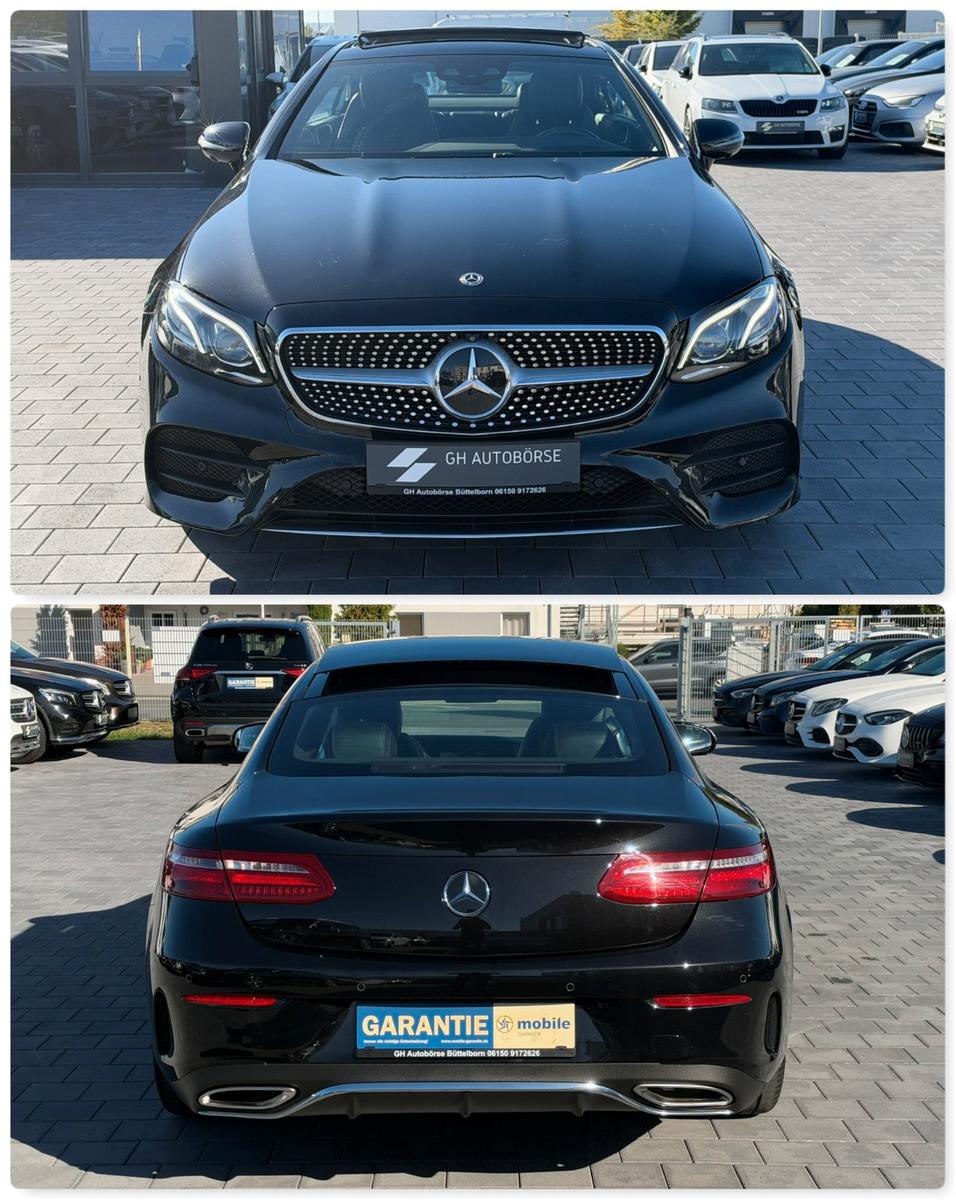 Mercedes-Benz E 200 Coupe 4Matic AMG*DISTR+*PANO*HUD*360°KAME