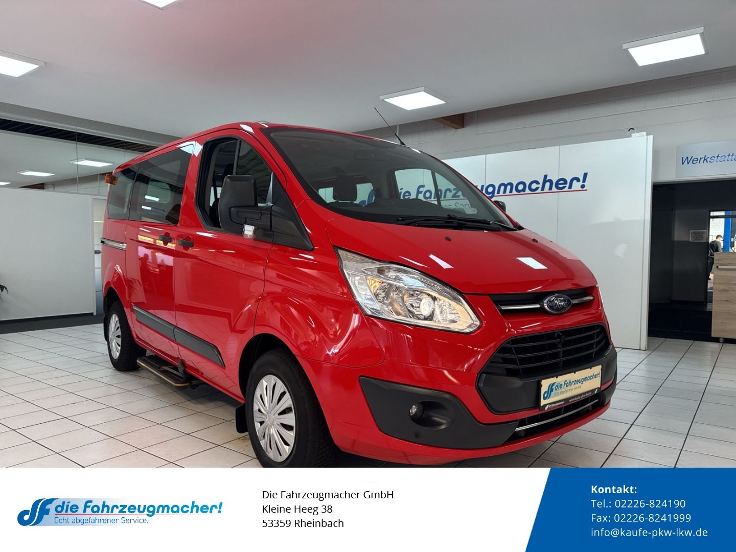 Fahrzeugabbildung Ford Transit Custom Tourneo 310 L1 Trend Temp *8472