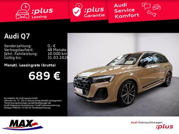 Audi Leasingangebot: Audi Q7 50 TDI quattro S-LINE MATRIX LED+PANO+AHK+HUD
