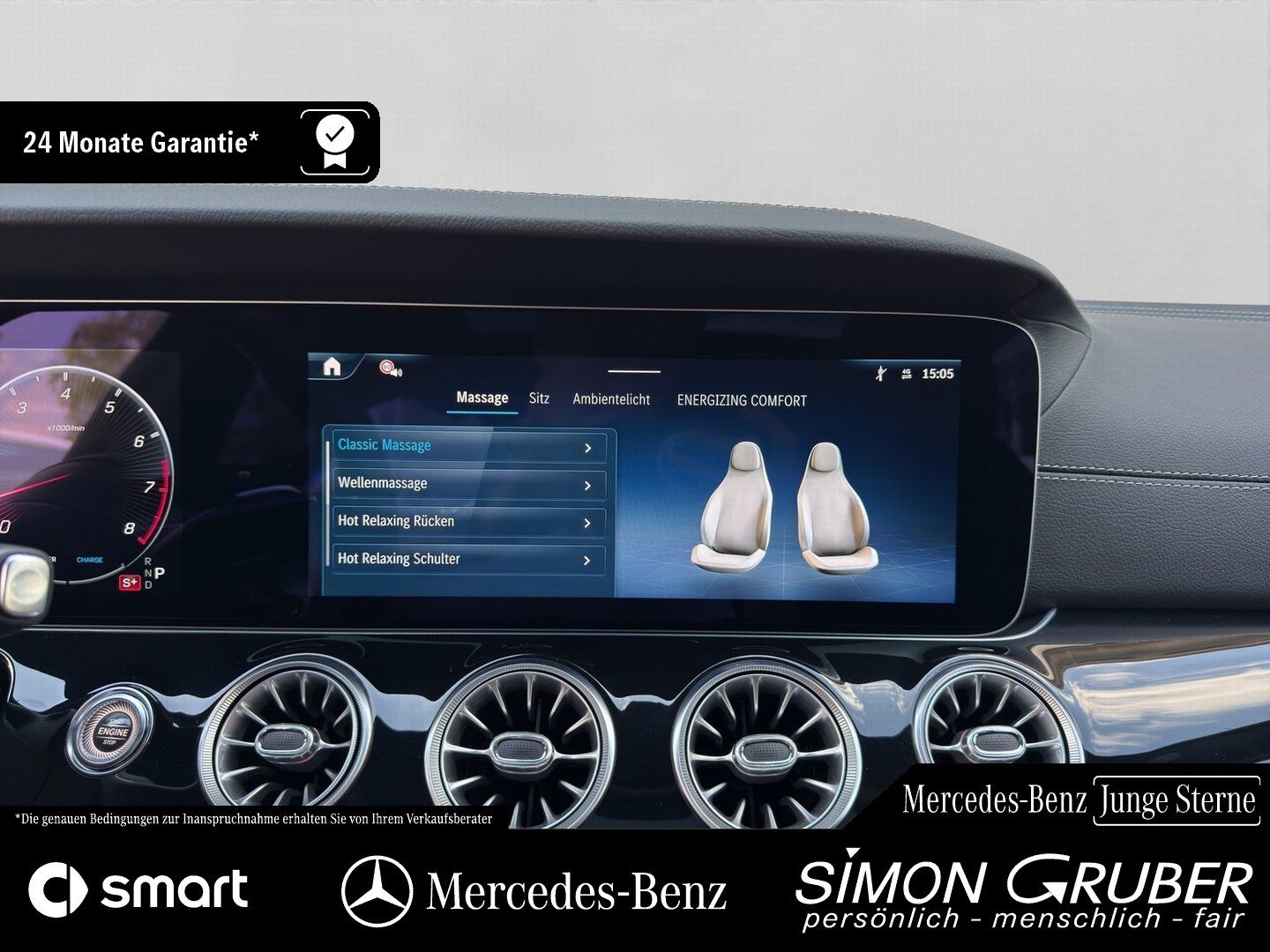 Fahrzeugabbildung Mercedes-Benz GT 43 4M+ AMG V8Style magno Pano Nappa HUD AHK