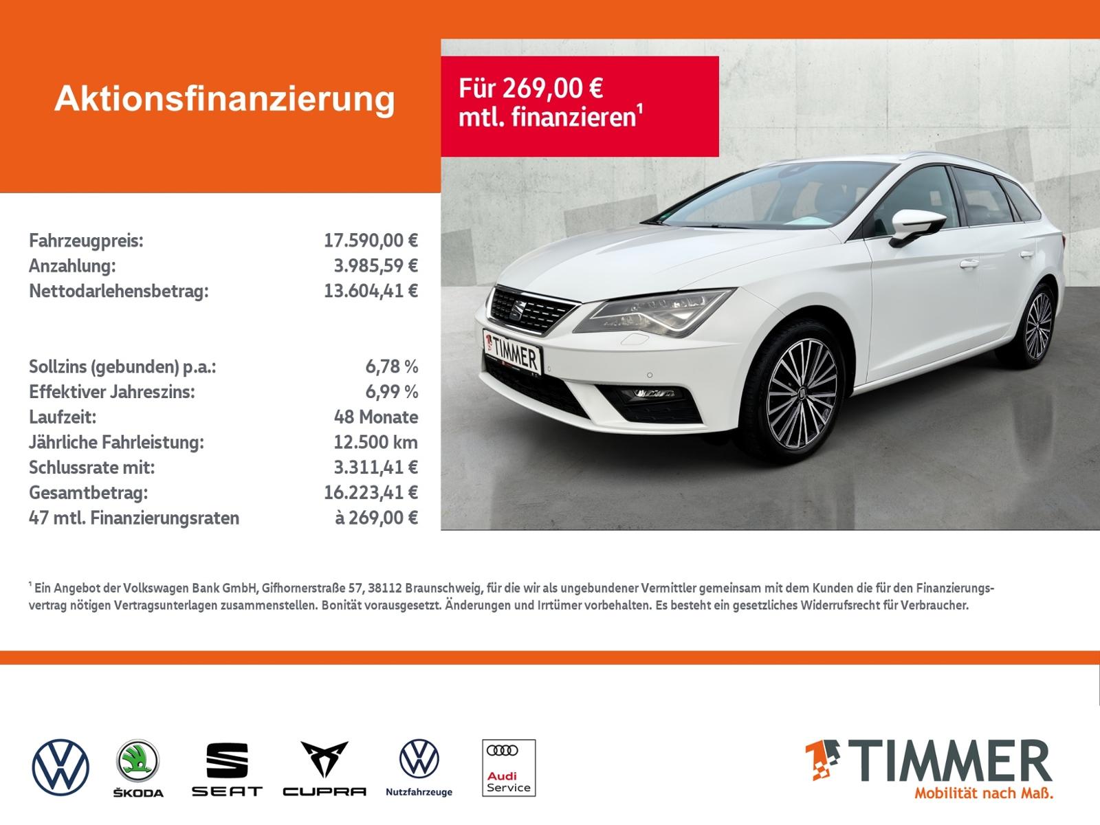 Seat Leon ST 1.5 TSI XCELLENCE +AHK +BEATS +PANO +LED