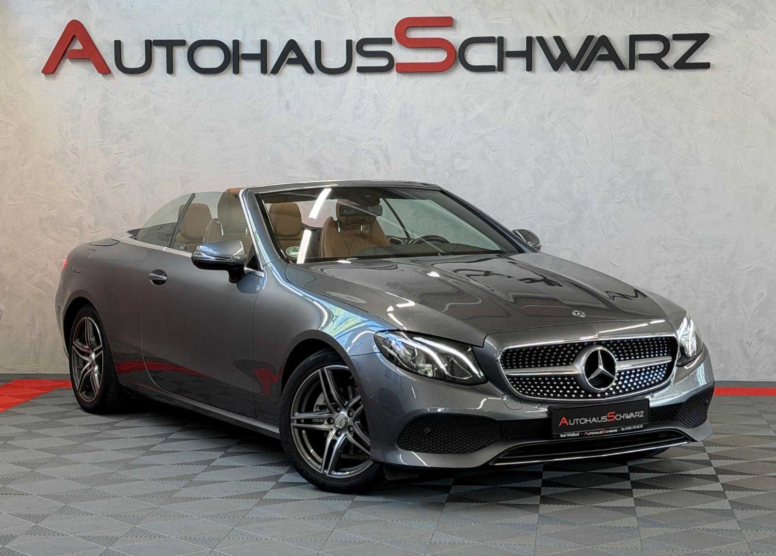 Mercedes-Benz E200 Cabrio LED Leder Tempo Kamera FahrAss.