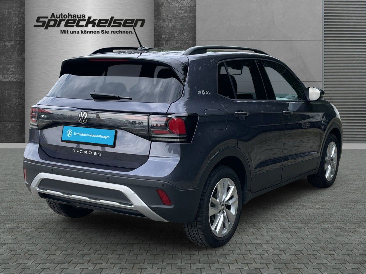 Volkswagen T-Cross 1.0 TSI Goal AHK Parklenk Rückfahrkam foto 5