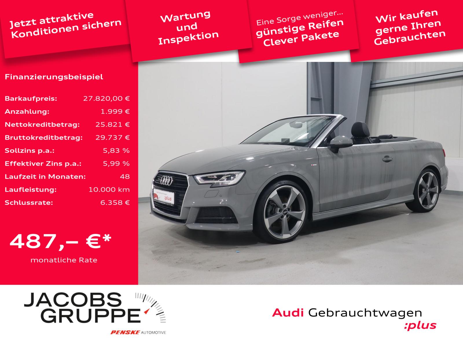 Audi A3 Cabriolet 40 TFSI quattro S line Navi*LED*R-K