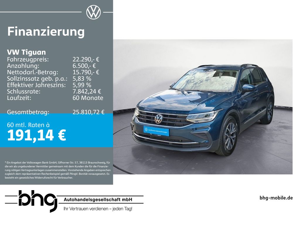 Tiguan 2.0 TDI LIFE # ACC # LANE-ASSIST # APP-CO