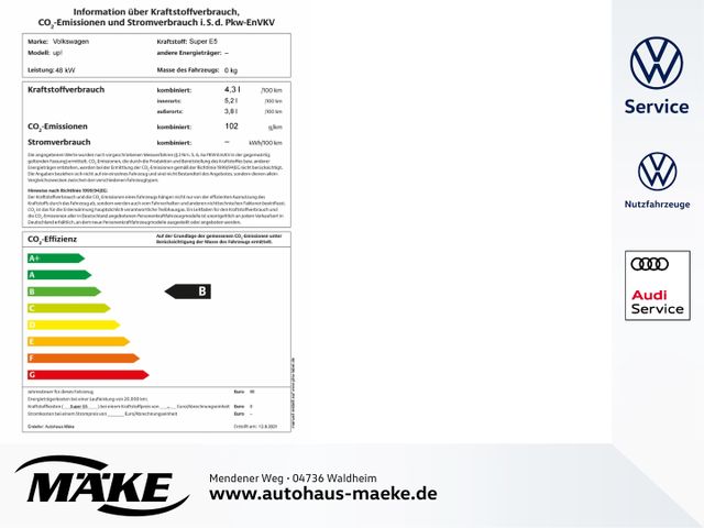 up! 1.0 Garantie bis 05.2027!!! Klimaautomatik, 