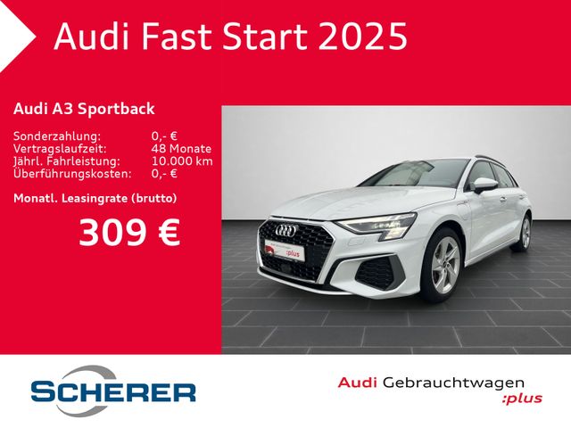 Audi A3 Sportback 40 TFSIe S tro. S LINE MAT-LED NAVI