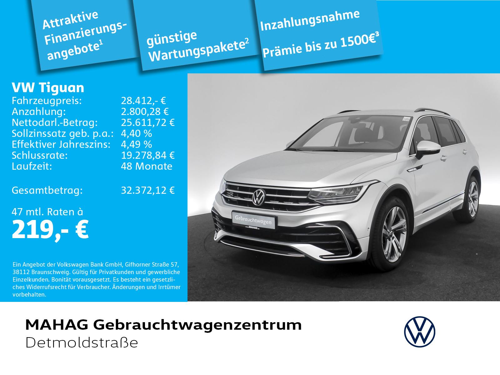 Volkswagen Tiguan 1.5 TSI R-Line AHK LED Navi ParkAssist Re