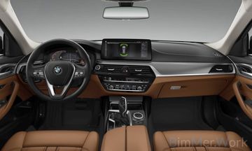 Fahrzeugabbildung BMW 520d Kamera HUD DAB Lenkrhzg Massage AHK Alarm