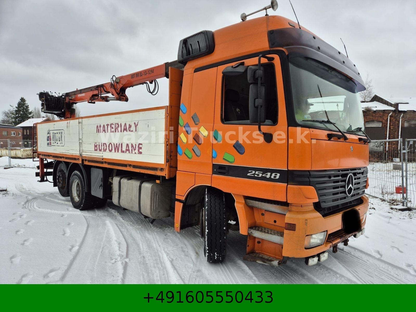 Mercedes-Benz 2548 Body+Crane EPs 3 Pedals V8 In Top 2551 2553