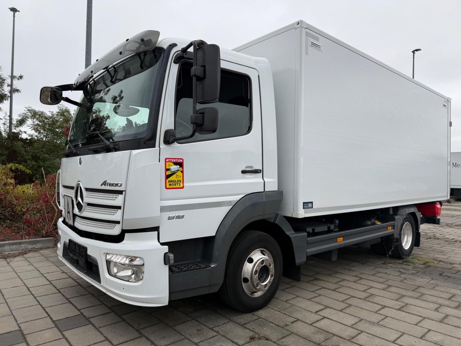 Mercedes-Benz Atego 818L Koffer 5 m 2,5 t NL LBW 1t Klima