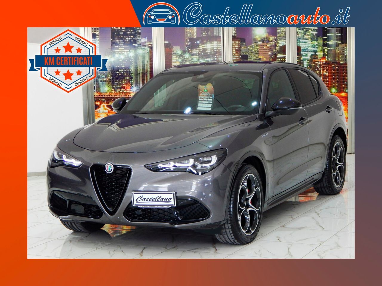 Alfa Romeo Stelvio 2.2 t Veloce Q4 210cv NAVI-PE