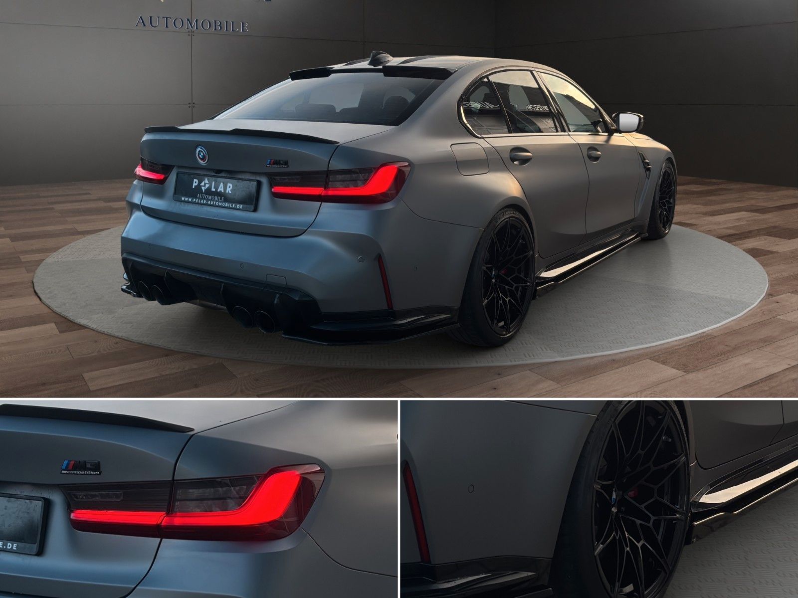 Fahrzeugabbildung BMW M3 Comp. Gelbe M-DRL/Carbon/M-Drivers/Individual