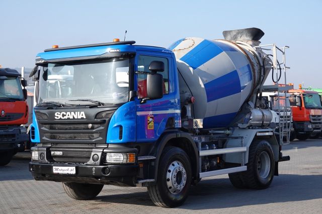 Scania P 320 / BETONOMIESZARKA / GRUSZKA / 6 m3 / EURO