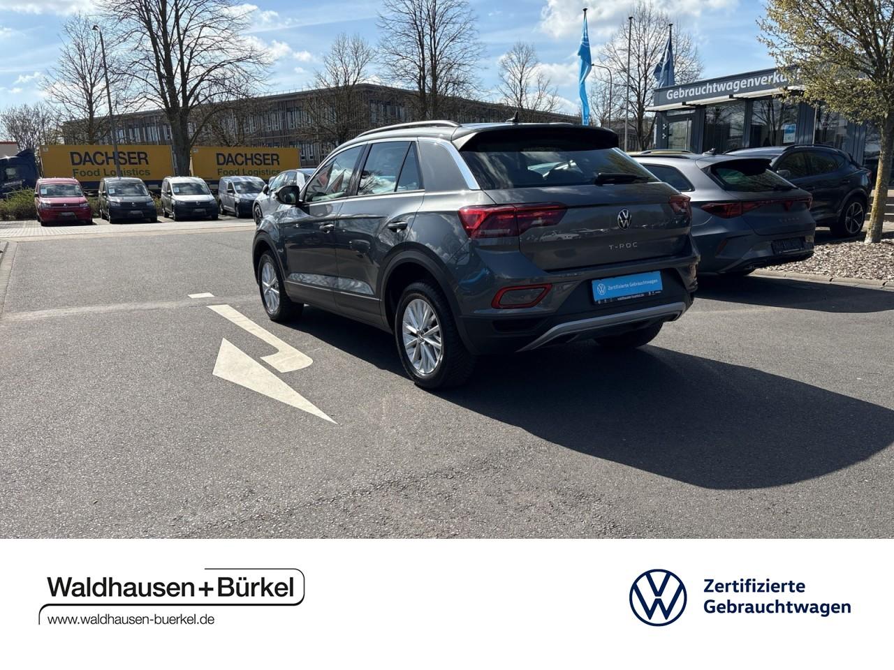 Volkswagen T-Roc Life 1.5 TSI DSG+LED+RFK+APP-Connect+GJR+