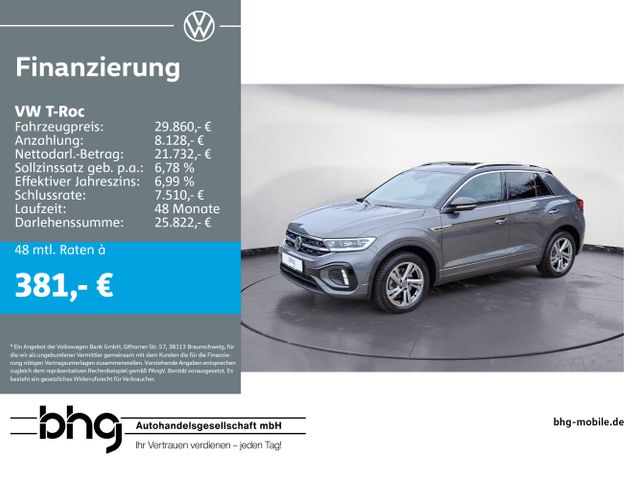 Volkswagen T-Roc 2.0 TDI DSG *R-LINE* *AHK*KAMERA*NAVI*MASS