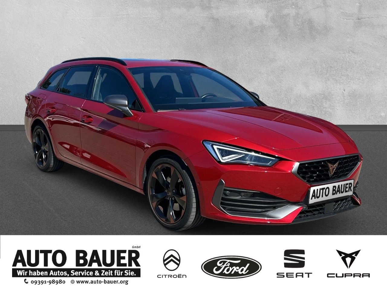 Fahrzeugabbildung CUPRA Leon Sportstourer 1.5 eTSI 150 PS DSG - mit KI generiert/bearbeitet