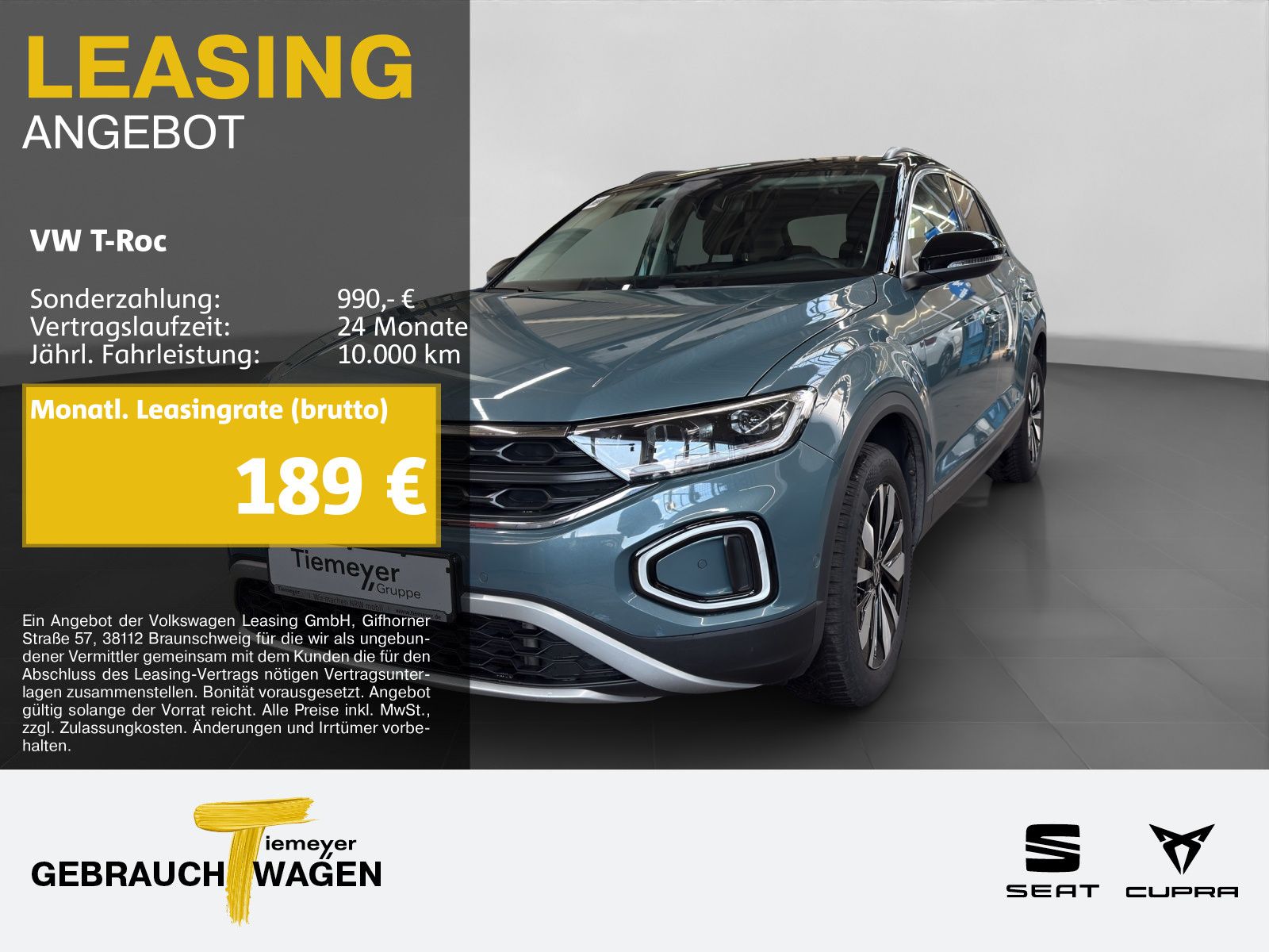 Volkswagen T-Roc 2.0 TDI DSG GOAL NAVI AHK KAMERA SITZH