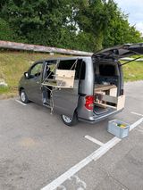Nissan NV200 mit Campingbox - Nissan NV200 mit Diesel-Antrieb: Navigationssystem, Kleinbus