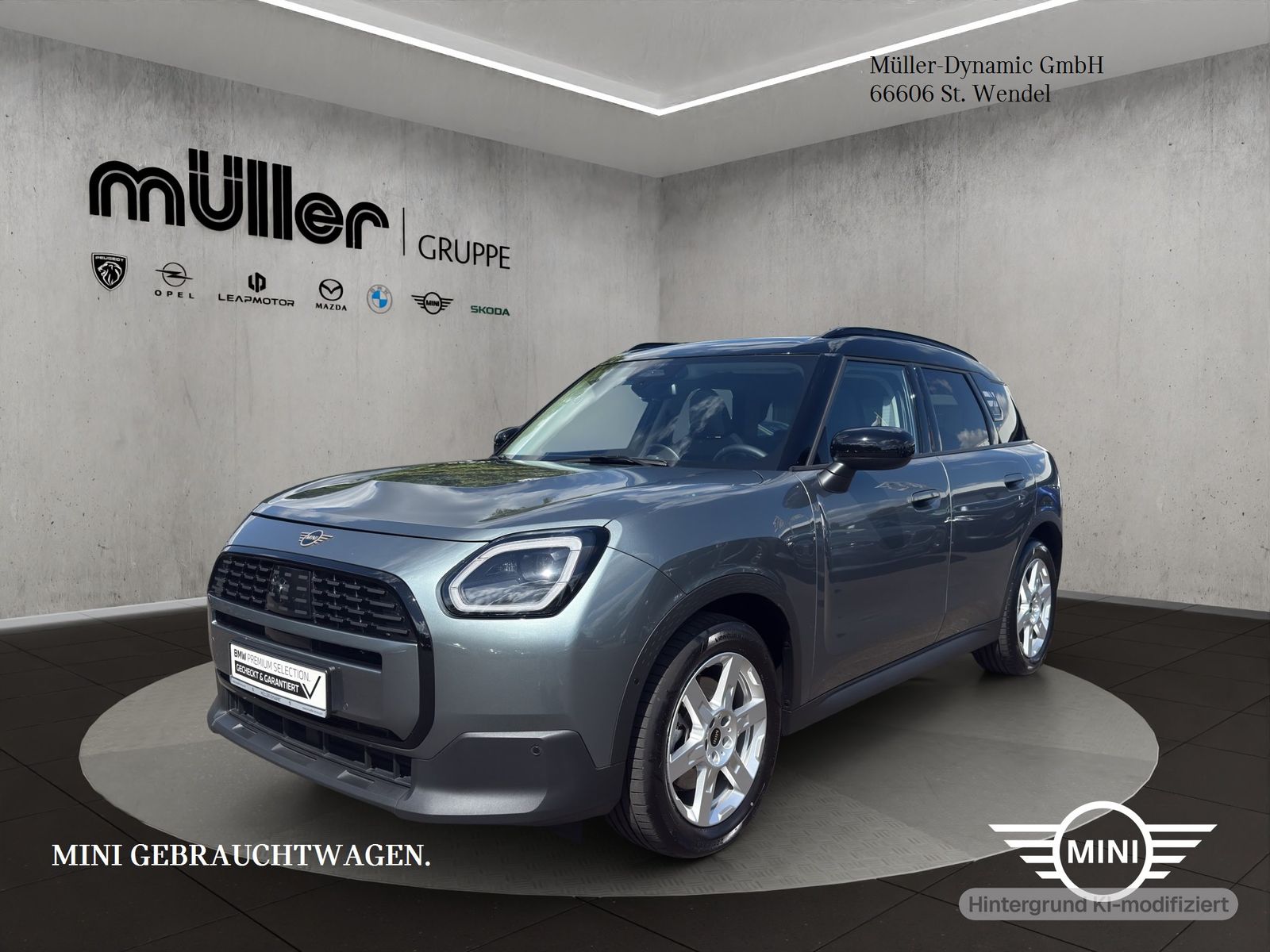 MINI Countryman C (Cooper) 2024, 1.5 hibrīds, Automāts, SUV/Apvidus, Zaļš — Latvijā