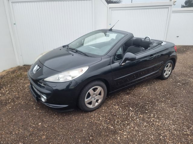 Peugeot 207CC CabrioCoupe schwarz Alu Sitzheizung TÜVneu