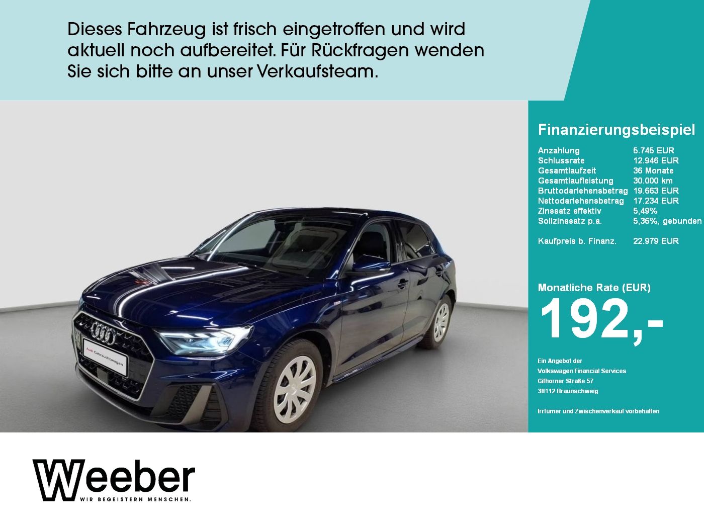 Audi A1 Sportback S line *17 LM*SHZ*LED*GRA*NAVI*