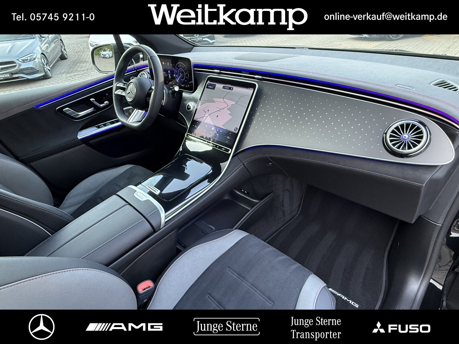 Mercedes-Benz EQE 350 4MATIC SUV AMG HA-LENKUNG PANO DISTRONIC foto 3
