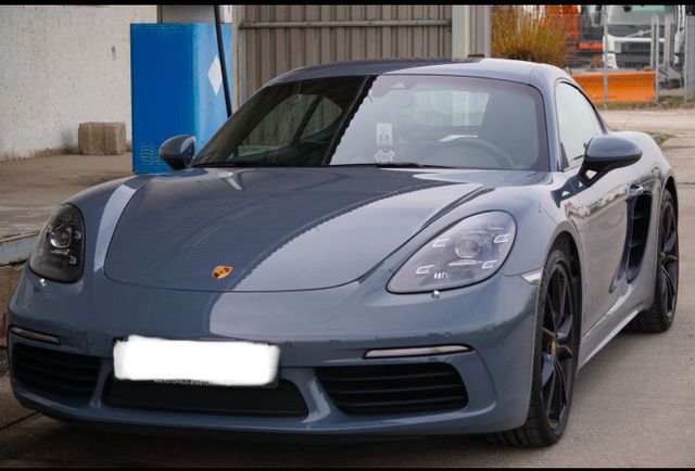 Porsche 718 982 Cayman Graphit grau