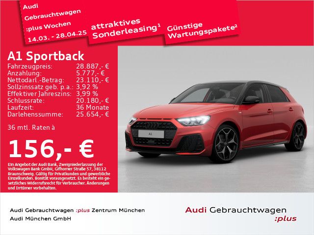 Audi A1 Sportback 35 TFSI S tronic S line ACC/Virtual