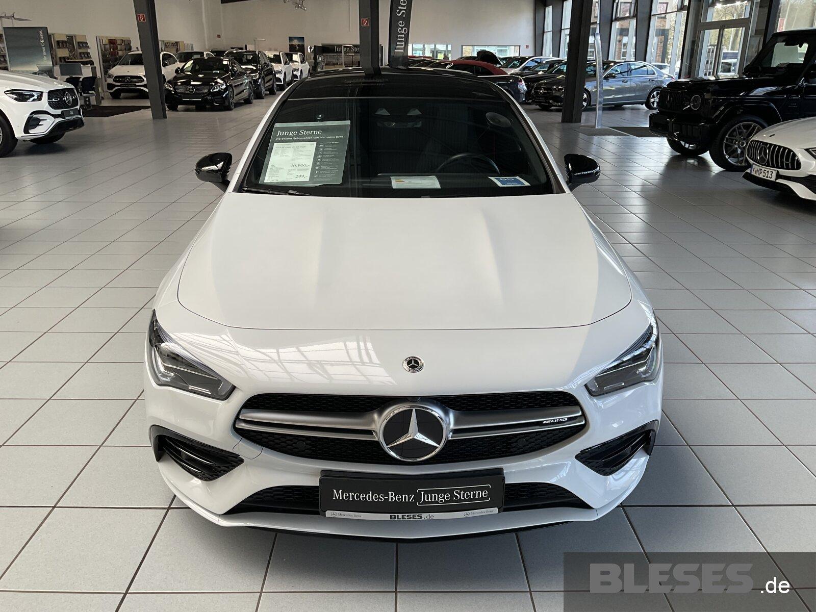 Mercedes-Benz CLA 35 AMG 4M SB Night +Pano+StHz+Sound+Multibea
