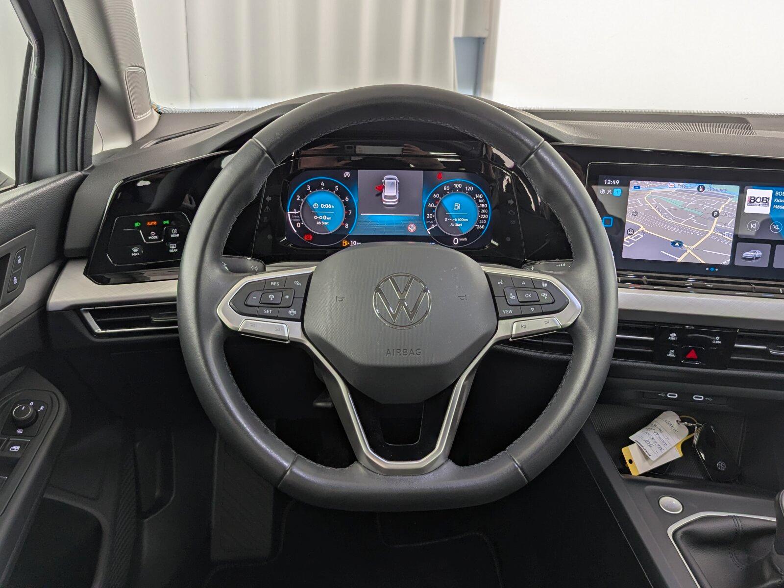 Volkswagen Golf VIII 1.0 TSI Life OPF LED+NAVI+SHZ+RFK+SPUR, миниатюра 15
