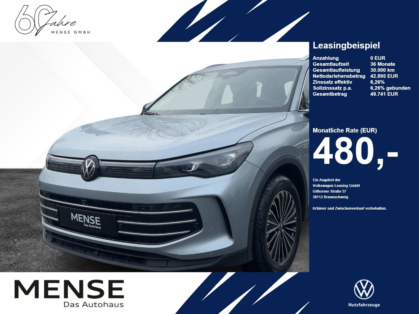 Volkswagen Tiguan Elegance TDI DSG AHK Navi 360° eKlappe AH