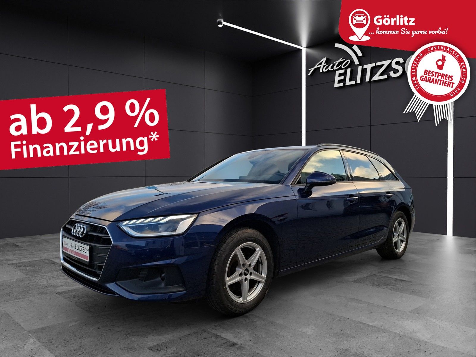 Fahrzeugabbildung Audi A4 Avant 35 TDI S-tronic LED Navi AID GRA RFK Le